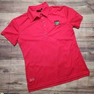 Black Clover Madera Golf Country Club Red Polo Shirt